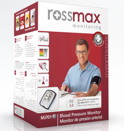 ROSSMAX DELUXE AUTOMATIC BLOOD PRESSURE MONITOR - Image 2