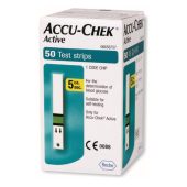 ACCU-CHEK Active Test Strips - 50 Glucometer
