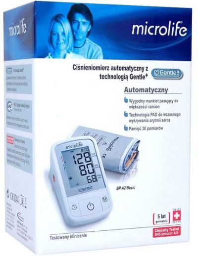MICROLIFE DIGITAL BLOOD PRESSURE METER BP A2 BASIC - Image 2