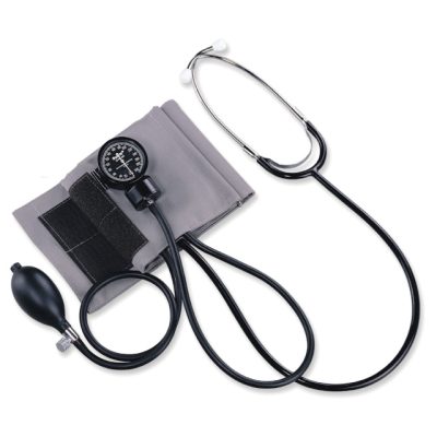 Spirit Aneroid portable Sphygmomanometer with Stethoscope
