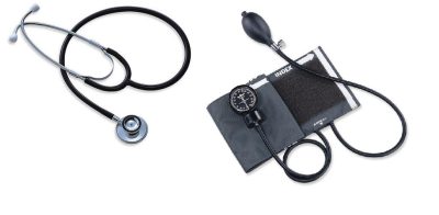 Spirit Aneroid portable Sphygmomanometer with Stethoscope - Image 2