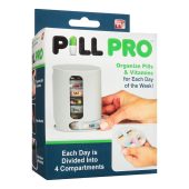 Pill Pro Tablets Pills Organizer - Medicine Storage Box