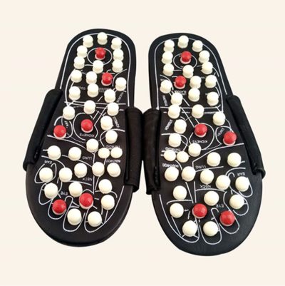 1Pair Sandal Reflex Massage Slippers - Image 4