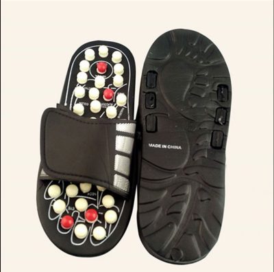 1Pair Sandal Reflex Massage Slippers - Image 2