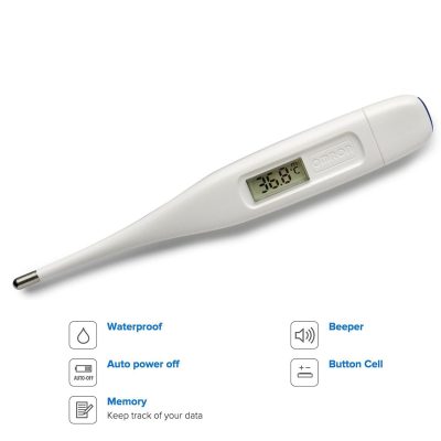 Omron Eco Temp Basic Digital Kids Adults Family Oral, Rectal, Armpit Thermometer - Image 5