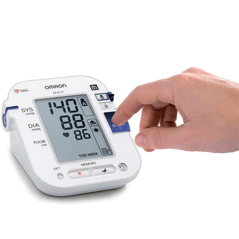 Handvest personeelszaken horizon Omron M10-IT (HEM-7080IT-E) Blood pressure monitor Home Health care Heart  beat meter machine Tonometer Automatic Digital | Meg Medius