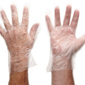 Disposable Smooth Polythene Gloves