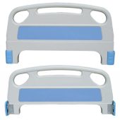 ABS headboard and footboard for hospital bed