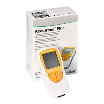 Accutrend Plus Cholesterol, Glucose, Triglycerides & Lactate Monitor - Image 2