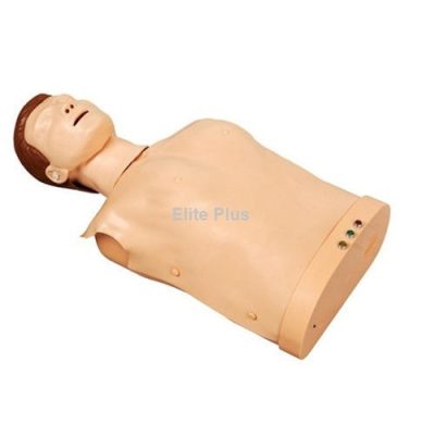 half body electronic cpr training manikin with indicator