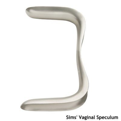 sims vaginal speculum stainless steel