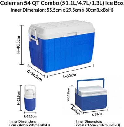 Coleman 3-Piece 54 Quart Cooler Combo - Image 4
