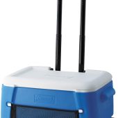 Coleman Cool Box 50 QT Poly-lite Wheeled Mesh, 47 Litres capacity,