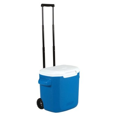 Coleman 16-Quart Performance Cooler with Wheels, Blue