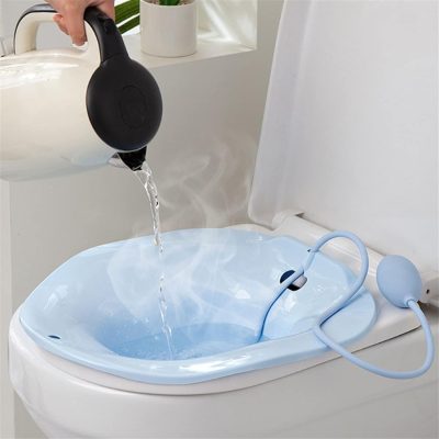 Sitz Bath Kit Comfort and Relief for Hemorrhoids and Postpartum Care - Image 2