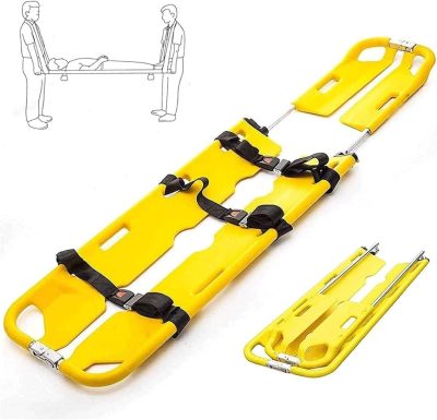 Top Emergency folding Scoop Stretcher for swift rescue operations - Image 2