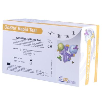 Reliable CTK Typhoid IgG/IgM Rapid Test for Accurate Diagnosis - Image 3