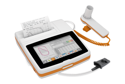 Spirolab all-in-one desktop spirometer machine, compact and accurate for lung function testing