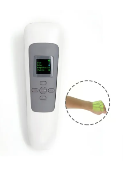 Affordable BM 100 vein viewer showing clear vein detection for medical use in Pakistan.