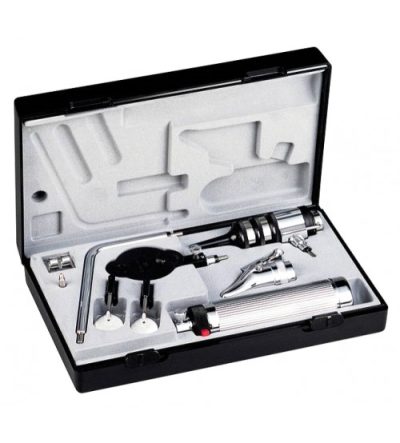 Riester Econom 2050 ENT diagnostic set displayed with essential tools for ear, nose, and throat examinations, available at an affordable price in Pakistan.