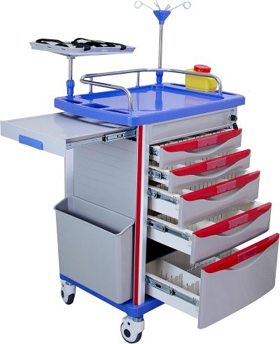 Crash Cart Trolley For The Hospital Emergency - Image 2