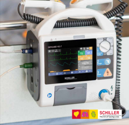 SCHILLER DEFIGARD® HD-7 Defibrillator Monitor Price in Pakistan | Megmedius