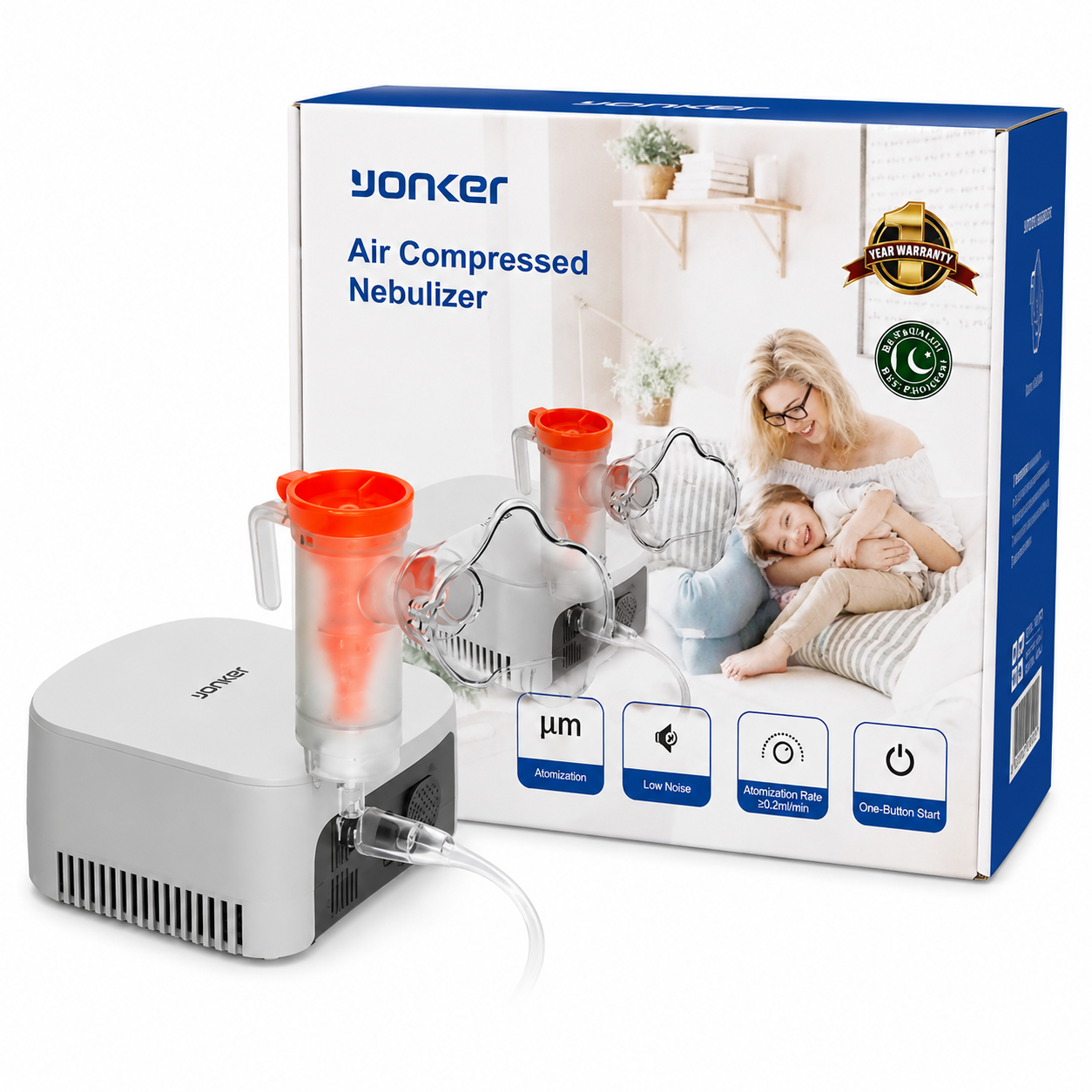 Best Yonker Compressor Nebulizer Machine Online in Pakistan