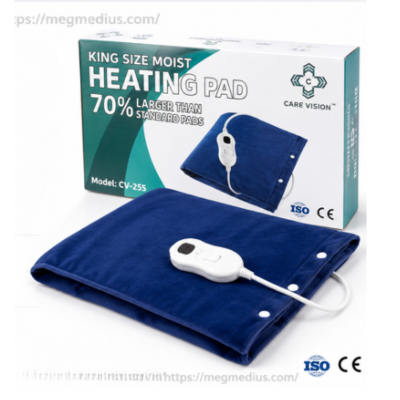 Care Vision King Size Moist Heating Pad CV-255